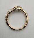 25HS-R-UB01-K10,K18YG : RING "OUROBOROS RING"