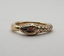 25HS-R-UB01-K10,K18YG : RING "OUROBOROS RING"