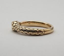 25HS-R-UB01-K10,K18YG : RING "OUROBOROS RING"