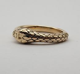 25HS-R-UB01-K10,K18YG : RING "OUROBOROS RING"