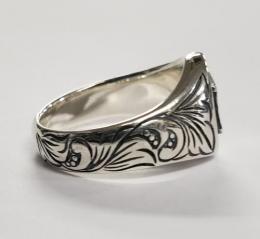 18R-OVEG007 : OVAL ENGRAVING RING / XIII