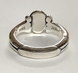 26HS-R-SCB01-SV : HΦS/RING/SKULL & CROSSBONES