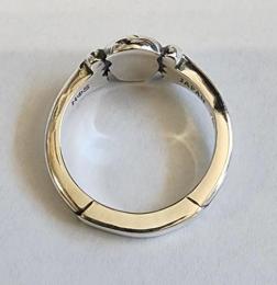 26HS-R-SCB01-SV : HΦS/RING/SKULL & CROSSBONES