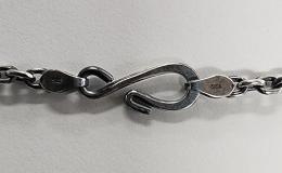 24NT-PCSWS001SS : ENDANT & CHAIN/SMALL SWALLOW & H