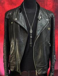 25ROS-MM001SS : ROSARY / M.MARIA & ST.Benedict