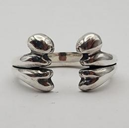 26HS-R-CB01-SV : HΦS / RING / CROSSBONES / LARGE