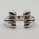 26HS-R-CB01-SV : HΦS / RING / CROSSBONES / LARGE