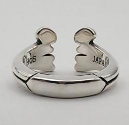 26HS-R-CB01-SV : HΦS / RING / CROSSBONES / LARGE