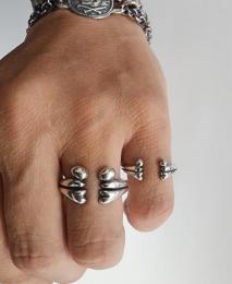 26HS-R-CB01-SV : HΦS / RING / CROSSBONES / LARGE