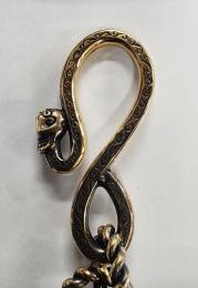 25BC-SM001BB : BANDANA CATCHER/AGAVE & SANTAMUERTE