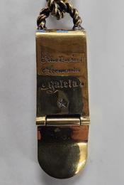 25BC-SM001BB : BANDANA CATCHER/AGAVE & SANTAMUERTE