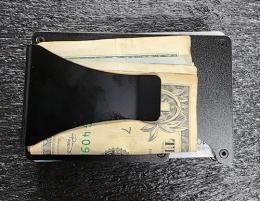24MC003BP : MONEYCLIP & CARD CASE / 2HORSES