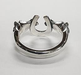 17R-HHS101SS : RING HORSE & HORSESHOE SMALL