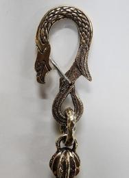 16WCB-EG001BB : EAGLE HEAD WALLET CHAIN