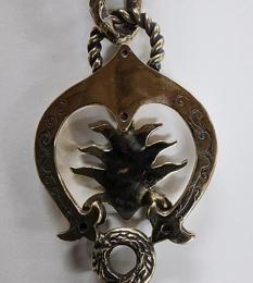 16WCB-EG001BB : EAGLE HEAD WALLET CHAIN