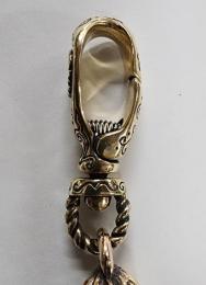 16WCB-EG001BB : EAGLE HEAD WALLET CHAIN