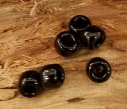 BGB-01 BLACK Glass Beads