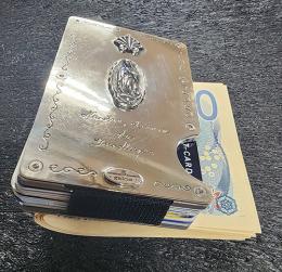 24MCY001P : MONEYCLIP & CARD CASE / AGAVE & MARIA