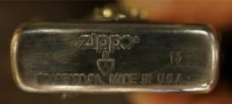 ZIPPO-B012 : BRASS ARMOR ZIPPO