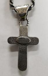19NT-DC001SS : PENDANT DUOUBLE CROSS