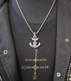 19NT-ANS001SS : PENDANT / ANCHOR & SWALLOW