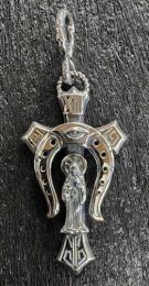 24NT-SME001SS : PENDANT / SANTAMUERUTE & SNAKE