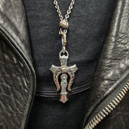 24NT-SME001SS : PENDANT / SANTAMUERUTE & SNAKE