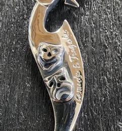 24NT-CKCT001SS : PENDANT / SKULL & COBRA KNIFE