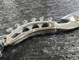 24NT-CKCT001SS : PENDANT / SKULL & COBRA KNIFE